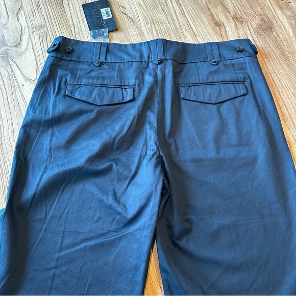 Da-Nang Surplus Indochine Womens Black Baggy Y2K 90’s Style Wide Leg Trousers 10 - Picture 8 of 12